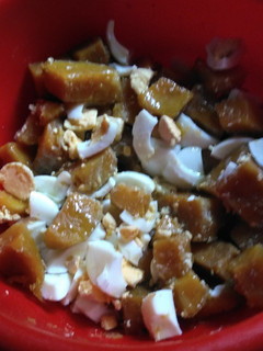Una foto de Ensalada de batata y huevo duro