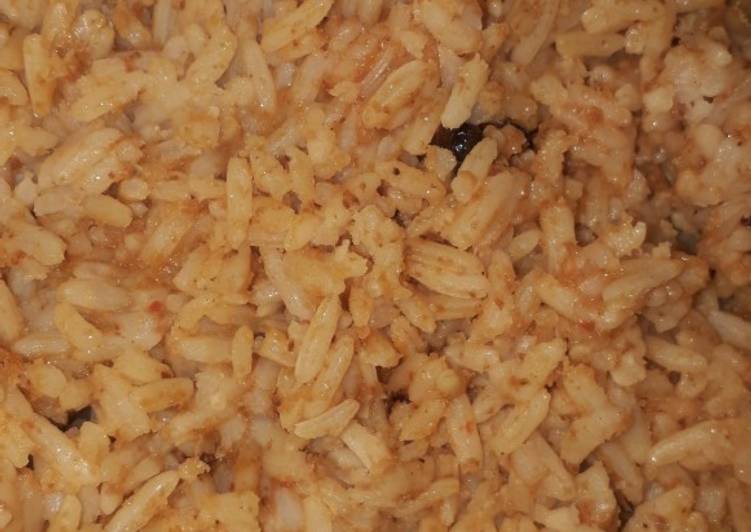 Orange jollof rice