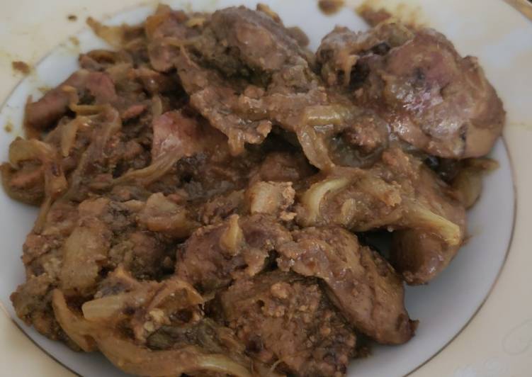 Recipe of Homemade Chicken liver