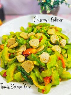 Foto resep Tumis Bakso Pare