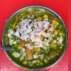 A picture of Samosa ragda recipe.
