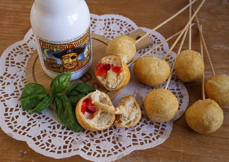 Pizza pops senza lievitazione