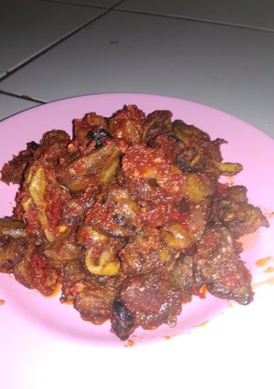 Foto resep Ati ampela balado