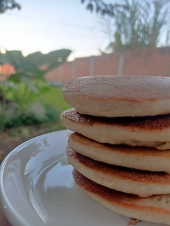 Una foto de Panqueques de avena