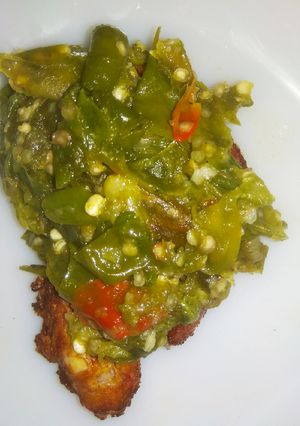 Foto resep Ayam geprek cabe ijo