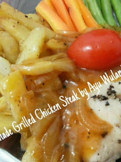 Foto resep Homemade Grilled Chicken Steak