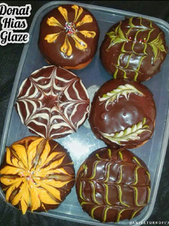 Foto resep Tepung~Donat Hias Glaze