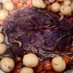 A picture of Slow-Roasted Chuck Roast.