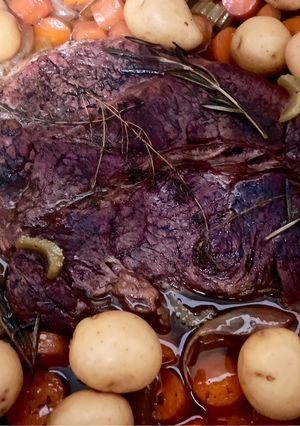 A picture of Slow-Roasted Chuck Roast.