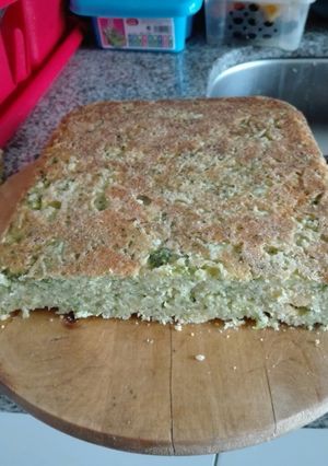 Una foto de Pan de 3 harinas y brócoli