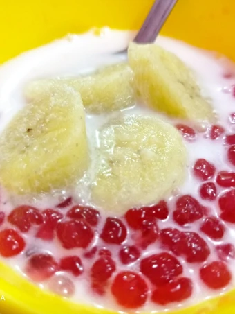Cara Mudah Menyiapkan Resep Bubur Mutiara + Pisang yang Bikin Ngiler Anti Ribet, Menggugah Selera