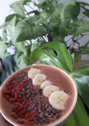 A picture of Cacao smoothie bowl.