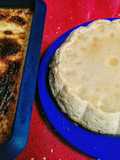 Pudin de queso con nueces y licor de café bañado en miel