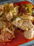 Guiso de cerdo con chorizo
