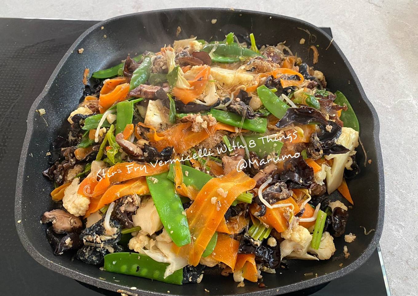 Stir- Fry Vermicelli With 8 Things