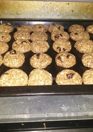 Foto resep Crunchy oatmeal cookies