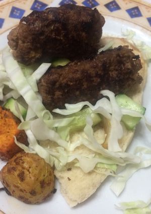 Φωτογραφία της συνταγής Μπιφτέκια kebab style