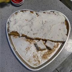 A picture of Frost Flakes Crumb Cake.