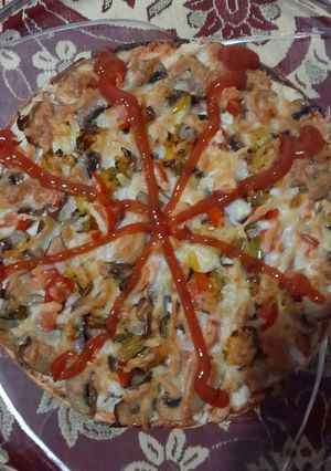 عکسی از دستور 🌺پیتزا🌺