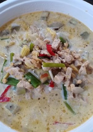 Foto resep Jangan/Lodeh Tempe Bunga Bawang