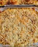 LASAGNA De Pollo🍗con Bechamel-Carbonara🥓...!