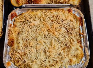 Una foto de LASAGNA De Pollo🍗con Bechamel-Carbonara🥓...!