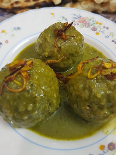 عکسی از دستور کوفته سبزی شیرازی