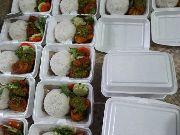 Cara Bikin Nasi Ayam Penyet Cetar Menu Enak