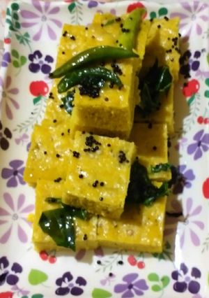 बेसन ढोकला (besan dhokla recipe in Hindi) रेसिपी मुख्य फोटो