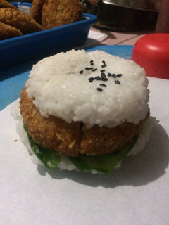 Foto resep Tempe rice burger