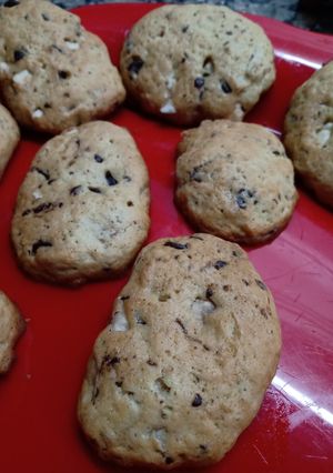 Una foto de Galletitas con chips y nueces