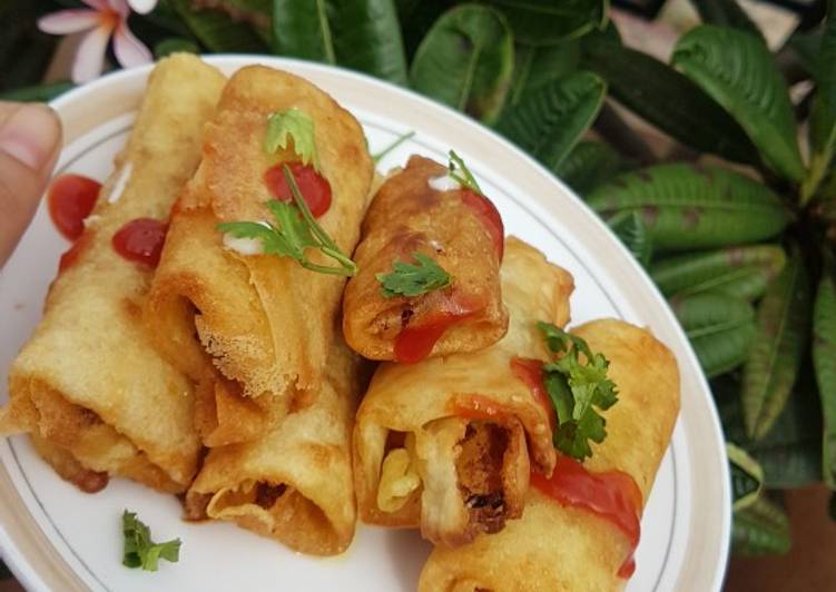 Recipe of Any-night-of-the-week Crispy veg spring rolls