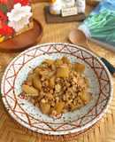 Củ Cải Trắng kho Thịt Băm