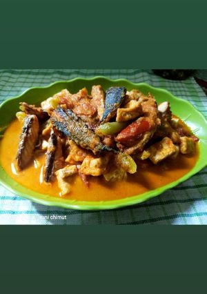 Foto resep Menu makan siang 😋 ikan tongkol pedas sama tahu putih