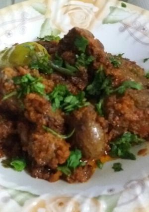 A picture of Tawa Mutton kaleji🐐.