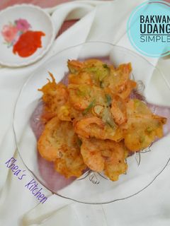 Foto resep Bakwan Udang Simple