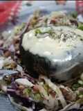 Zapllito relleno con ensalada