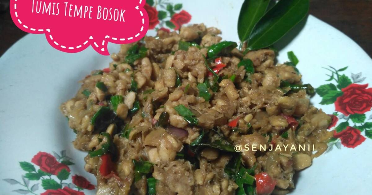 Resep Tumis Tempe Bosok Endes Oleh Senjayanii Cookpad