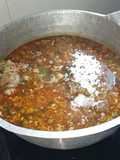 Soto Rahang Sapi dan Babat (Soto Merah)