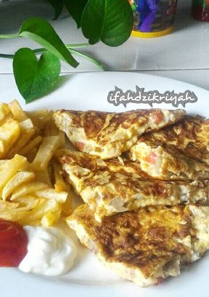 Foto resep Dadar oat keju