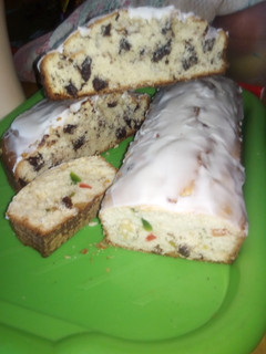 Una foto de Budín navideño