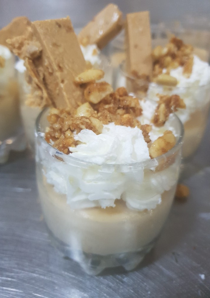 Una foto de Cremoso de turrón de jijona