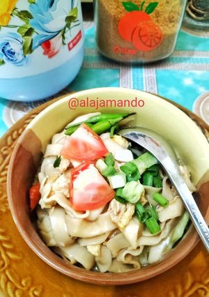 Foto resep Kwetiau Telur Kuah