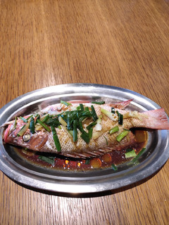 A picture of Steam Red Snapper.