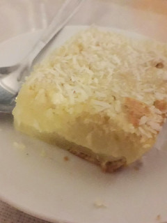 Una foto de Postre de coco