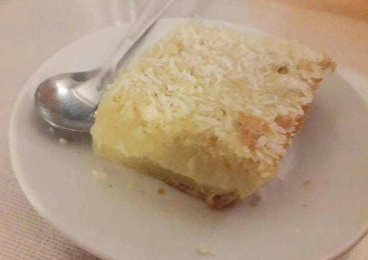 Postre de coco