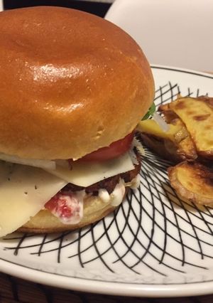Una foto de Carne para hamburguesas vegetarianas