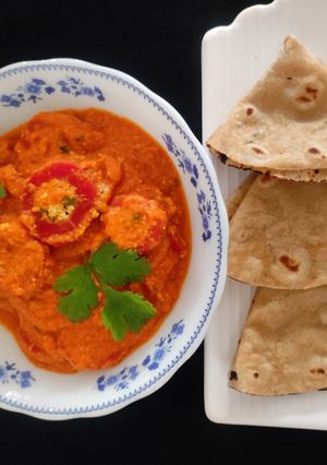 A picture of Stuffed carrot sabji.