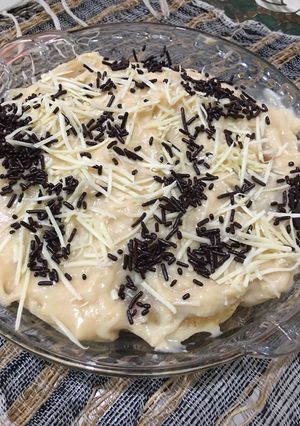 Foto resep Pisang Panggang Custard