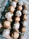 كرات الشوكلاته الهشه soft chocolate balls